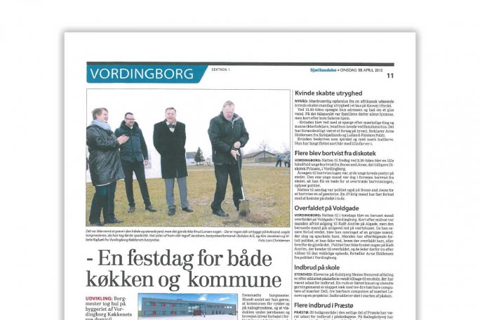 Nyt hovedkontor til Vordingborg Køkkenet