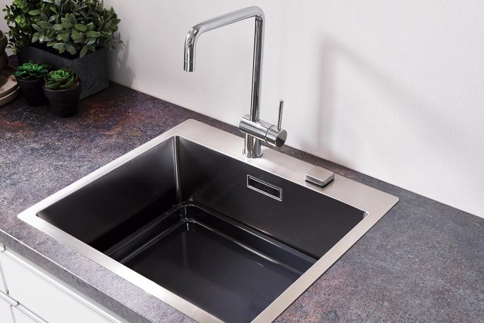 Vaskens placering i køkkenet