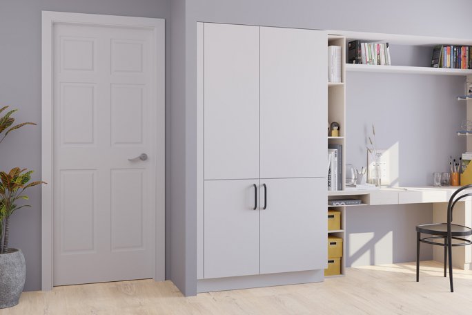 Billigt garderobeskab fra Vordingborg Køkkenet SMART