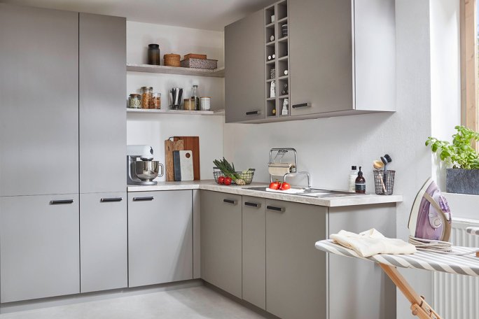 Bryggers med opbevaring