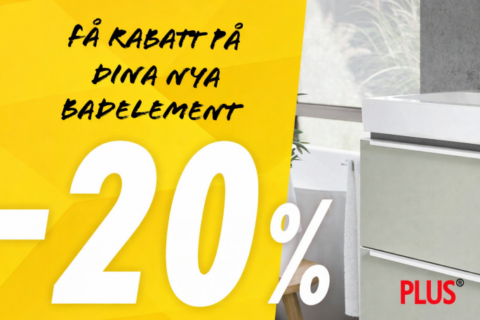 Få rabatt på dina nya badelement