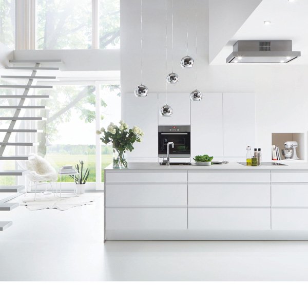 Hvid køkkendrøm Vordingborg Køkkenet