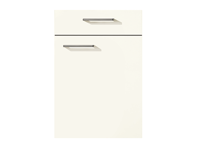 Hvidt højglans køkken Flash 450 fra Vordingborg Køkkenet