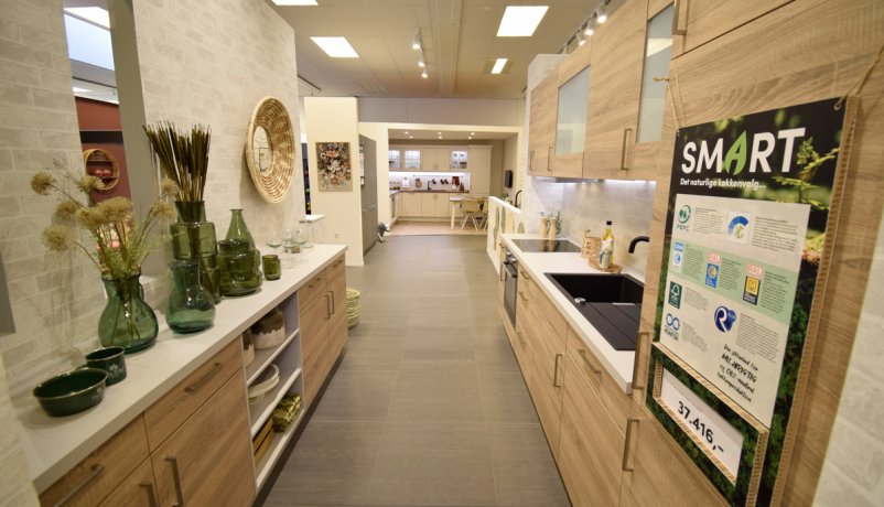 Vi har køkkener til alle 