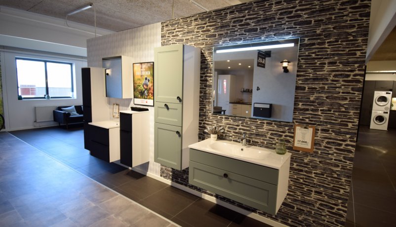 Find dit badeværelse hos Vordingborg Køkkenet