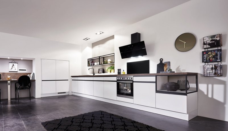 Køkken med kontrast