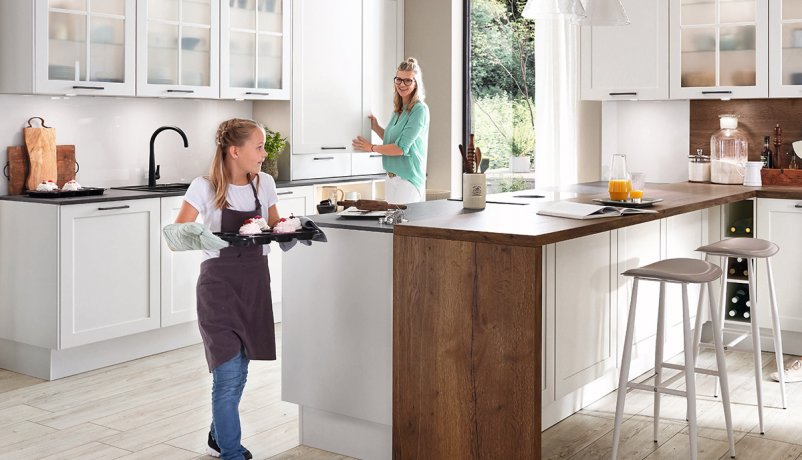 Funktionelt design af køkken