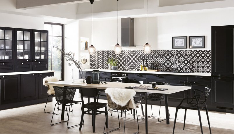 Sylt, låge med udskæring, nyt køkken vordingborg køkkenet