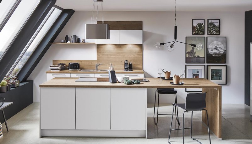 Åbent og fleksibelt Vordingborg Køkkenet køkken