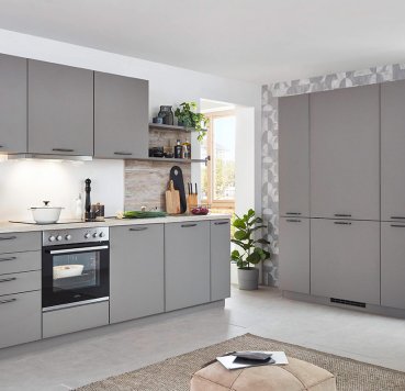 Budgetvenligt køkken med ekstra meget plads